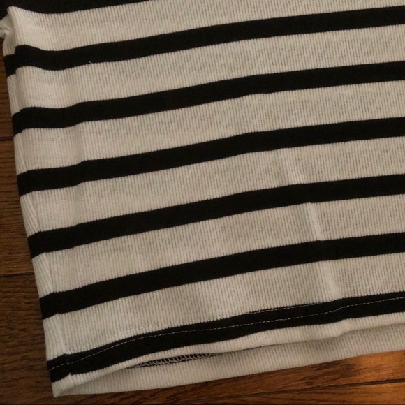 Striped cropped tee - Picture 3 of 4